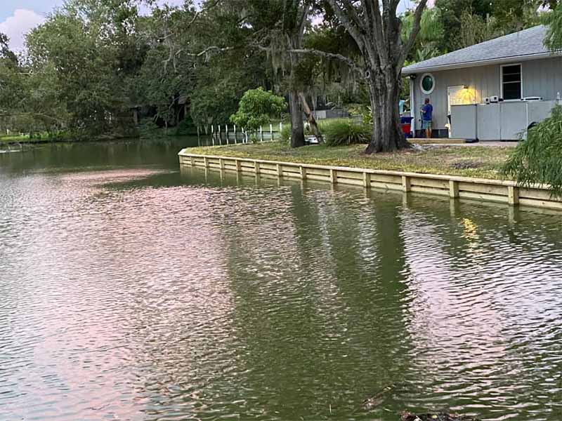 Seawall Repair in Belleair Bluffs, FL